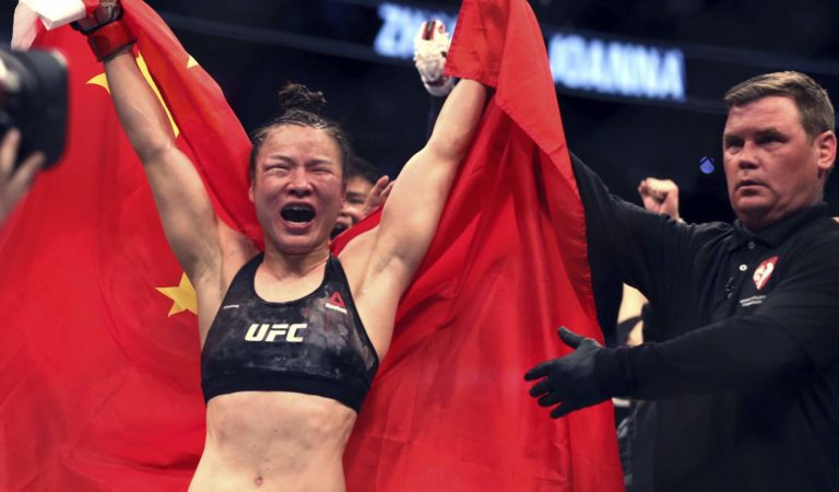 Chinese Fighter Zhang Weili Rises Above “Coronavirus Racism” to Defend Her Title at UFC 248 Chinese Fighter Zhang Weili Rises Above “Coronavirus Racism” to Defend Her Title at UFC 248