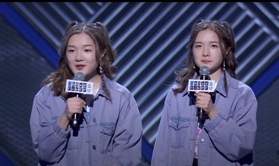 Twin sisters Yan Yi and Yan Yue focus partly on the pressure on women to lose weight. Photo: YouTube